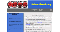 Desktop Screenshot of noeternalsecurity.org